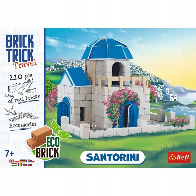 Klocki Trefl Brick Trick Travel Santorini opakowanie