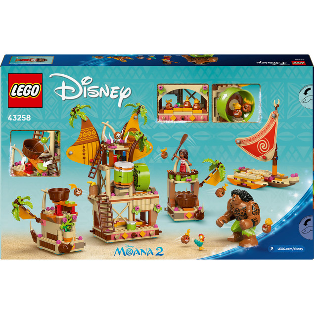 LEGO Disney Vaiana 2 Barka Kakamorów 43258 – 572 elementów, 7+