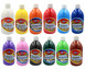 Zestaw FARB SZKOLNYCH Farba Wodna 12 Kolorów 500ml Inspiria