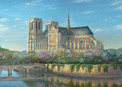 Puzzle Schmidt Spiele 1000 elementów Notre-Dame Paryż Układanka