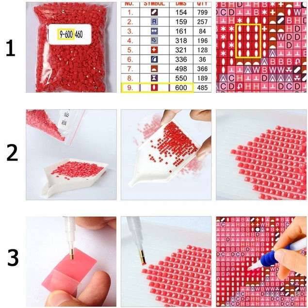 Diamond Painting Haft Diamentowy Mozaika Zestaw 5D