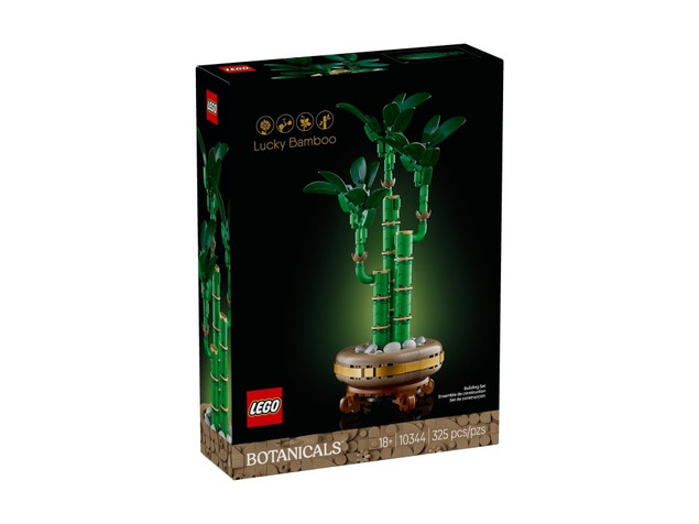 LEGO Botanicals 10344 Bambus Szczęścia – Model Dekoracyjny dla Dorosłych