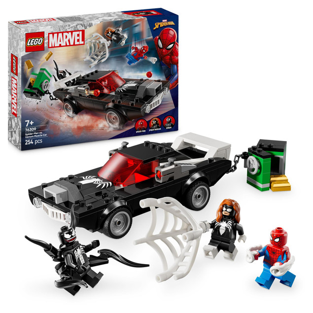 LEGO Marvel Super Heroes Spider-Man kontra Muscle Car Venoma 76309