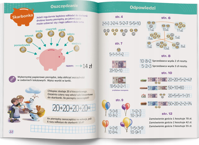 Monety i banknoty. Disney uczy Praca zbiorowa