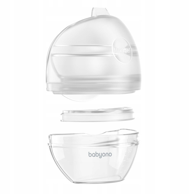 Laktator Babyono Milk Me do stanika muszlowy kolektor bez użycia rąk 60 ml