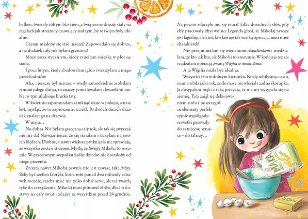 Wigilijny zakalec przygoda w zimowym lesie