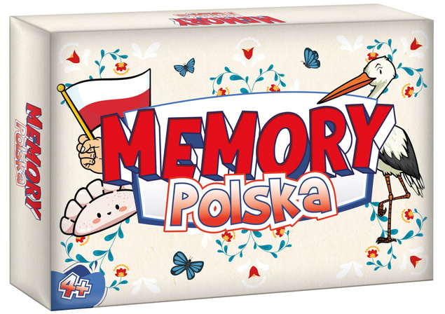 Memory Polska Gra Pamięciowa Dla Dzieci 4+ Kangur