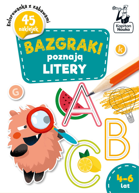 Bazgraki poznają litery. Kapitan Nauka