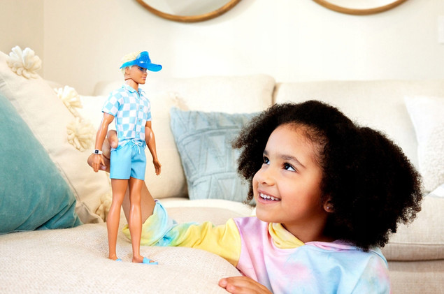 Ken blond lalka plażowa – Mattel