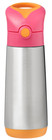 B.box Bidon Termiczny ze Słomką Strawberry Shake 500 ml