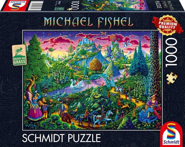 Puzzle 1000 el. Schmidt Spiele Fantastyczny Bajkowy Świat