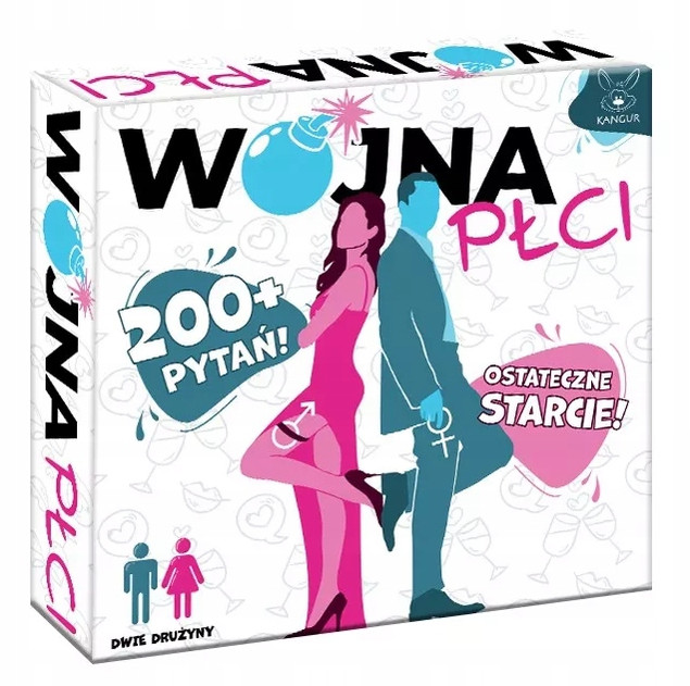 WOJNA PŁCI Gra Karciana Jak Dobrze Się Znacie? Kangur