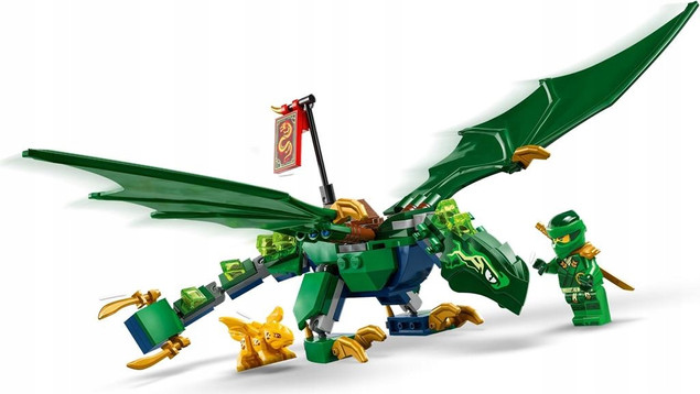 LEGO Ninjago Zielony Leśny Smok Lloyda (71829) Klocki 6+