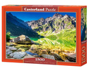 Puzzle 1500 Układanka Polska MORSKIE OKO Tatry Góry Zachód Słońca 9+ Castor