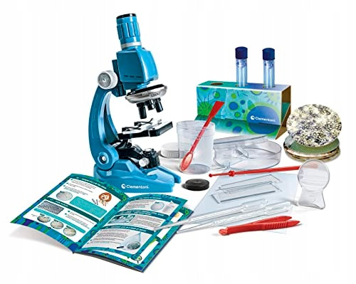 Mikroskop dla dzieci edukacyjny Clementoni 1200x