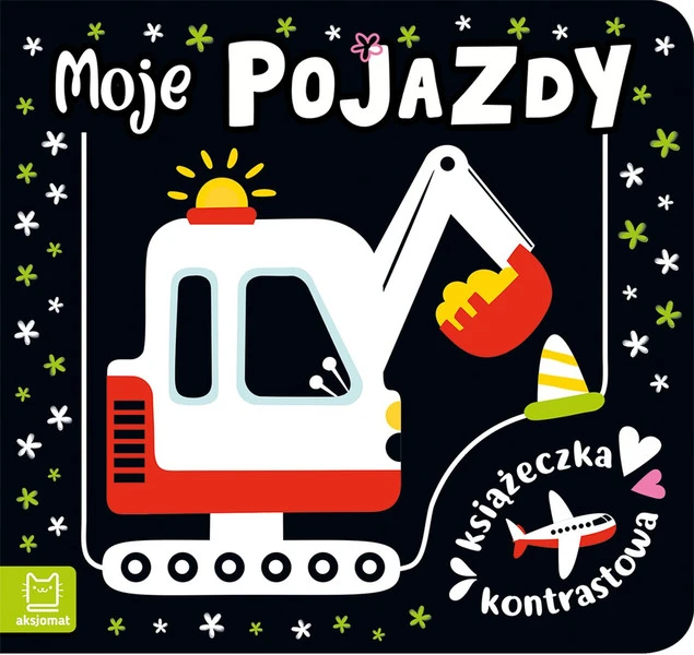 Książeczka kontrastowa. Moje pojazdy Agnieszka Bator_1