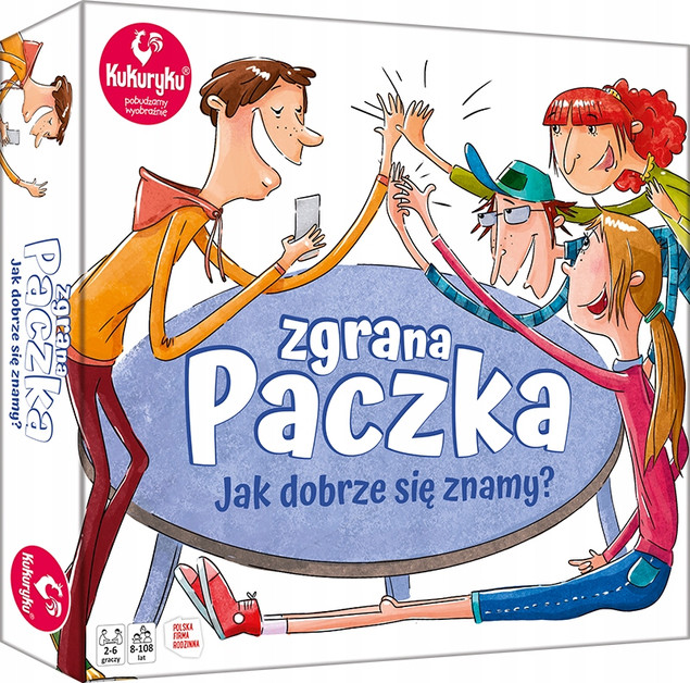 Gra planszowa ZGRANA PACZKA Kukuryku
