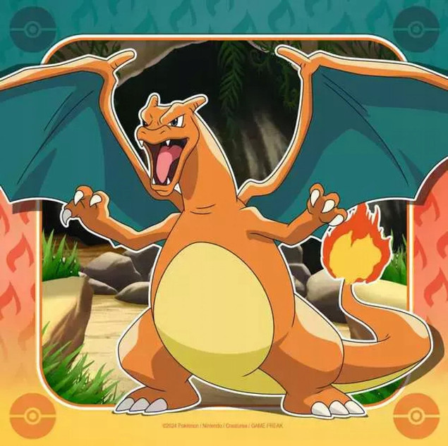 Puzzle Ravensburger 3 elementów Puzzle 3x49 elementów. Pokemon