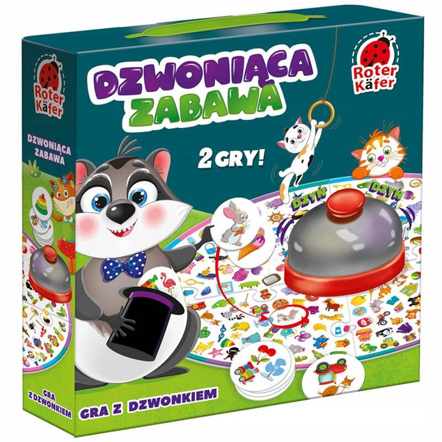 Dzwoniąca Zabawa Gra Z Dzwonkiem Rodzinna Logiczne Myślenie 3+ Roter Kafer