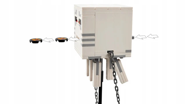 LEGO Minecraft Atak balonowego Ghasta na wioskę 21273_4