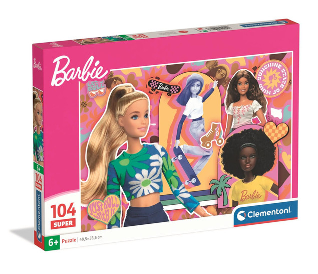 Puzzle CLE Super Barbie 104 elementy 25007