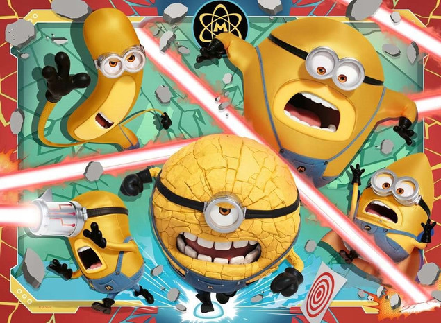 RAVENSBURGER Puzzle Minionki 4 XXL 100 elementów