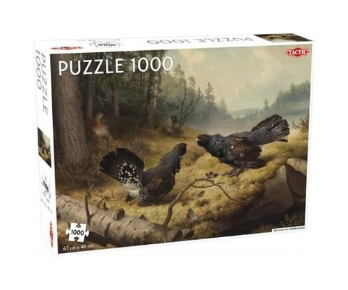 Puzzle Tactic 1000 elementów Walczące Głuszce Fińskie 67x48cm