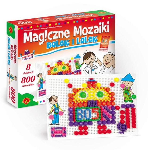 MAGICZNE MOZAIKI 800 KONSTRUKTORZY  BOLEK I LOLEK