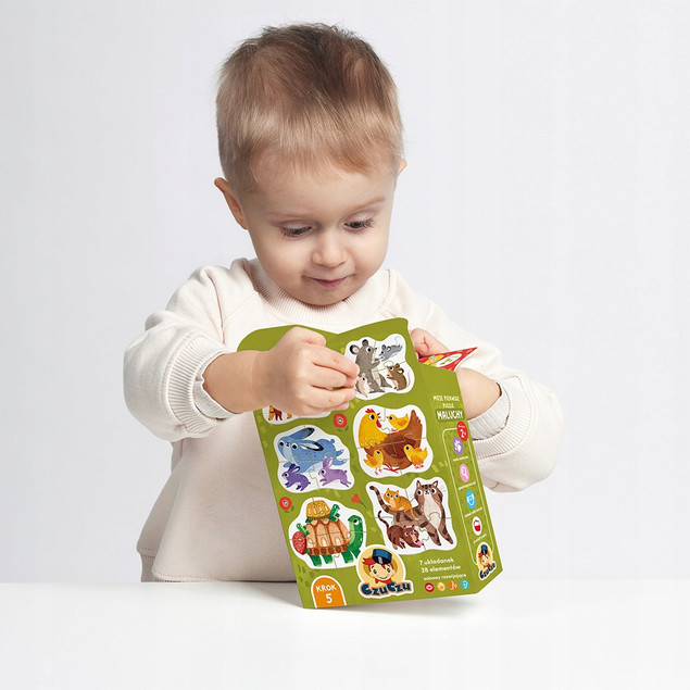 CzuCzu Moje pierwsze puzzle Maluchy 2+