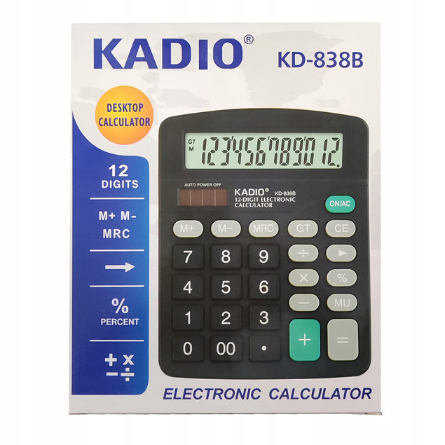 Kalkulator Biurowy Schemat 1541 KK-838B