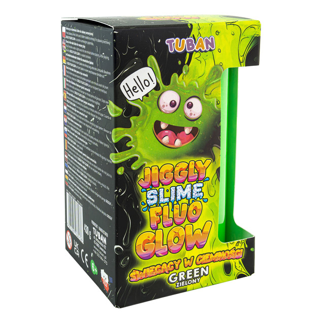 JIGGLY SLIME_FLUO GLOW ZIELONY 430G