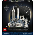 LEGO Architecture 21066 Nowy Jork - Wielkie Jabłko | Model dla Dorosłych