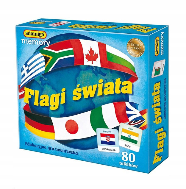 FLAGI Memory – Gra pamięciowa z flagami świata