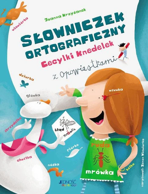Słowniczek ortograficzny Cecylki Knedelek – okładka książki