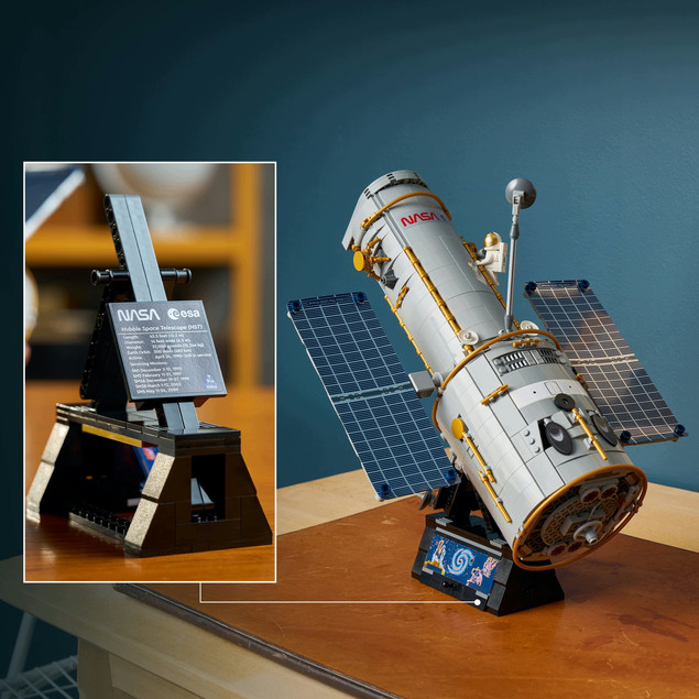 LEGO Icons 11382 Kosmiczny Teleskop Hubble’a – Model Kolekcjonerski dla Dorosłych