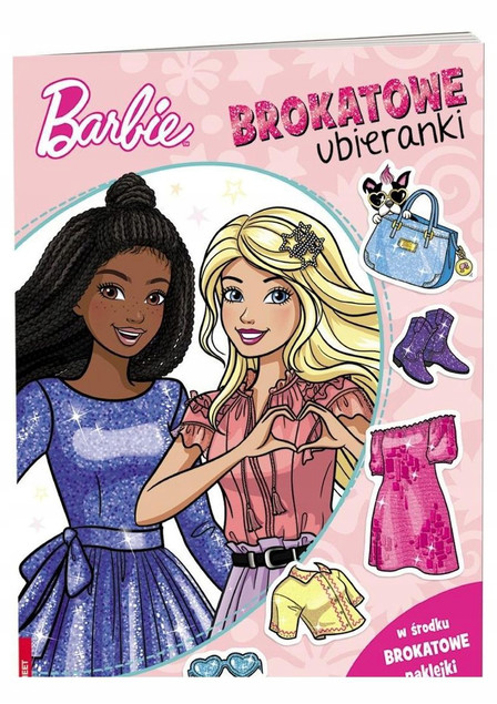 Mattel Barbie. Brokatowe ubieranki Praca zbiorowa