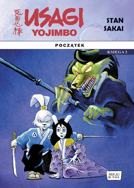 Usagi Yojimbo Początek księga 2 Stan Sakai_1