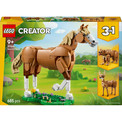 LEGO Creator 3 w 1 31166 Piękny Koń | Zestaw Zwierząt Ruchome Figurki