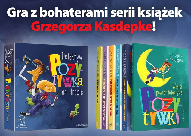 Gra Detektyw Pozytywka na tropie Nasza Księgarnia