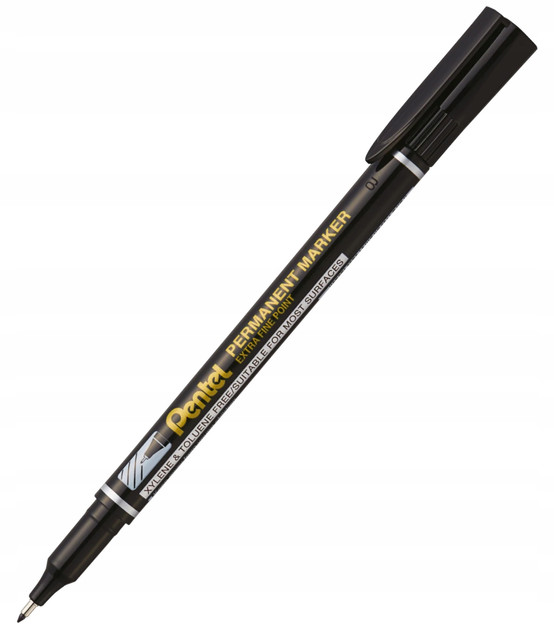 Pentel NF450 Marker permanentny 0,6 mm czarny 1 szt.