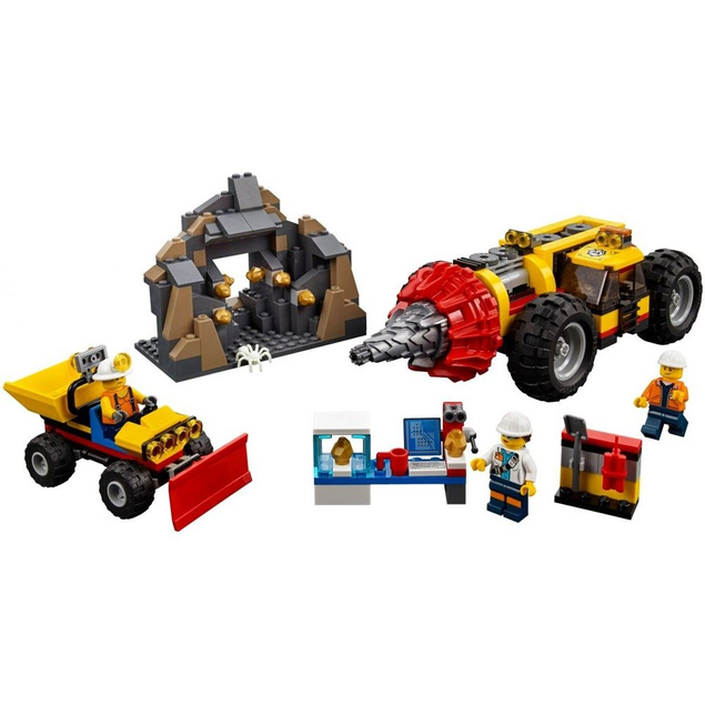 Klocki Ciężkie wiertło górnicze LEGO CITY 60186  