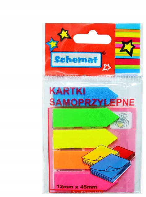 Karteczki samoprzylepne Schemat 125 kartek