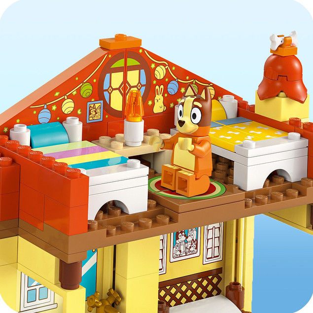 LEGO Bluey 11203 Bluey i jej rodzinny dom Zestaw dla dzieci 4+