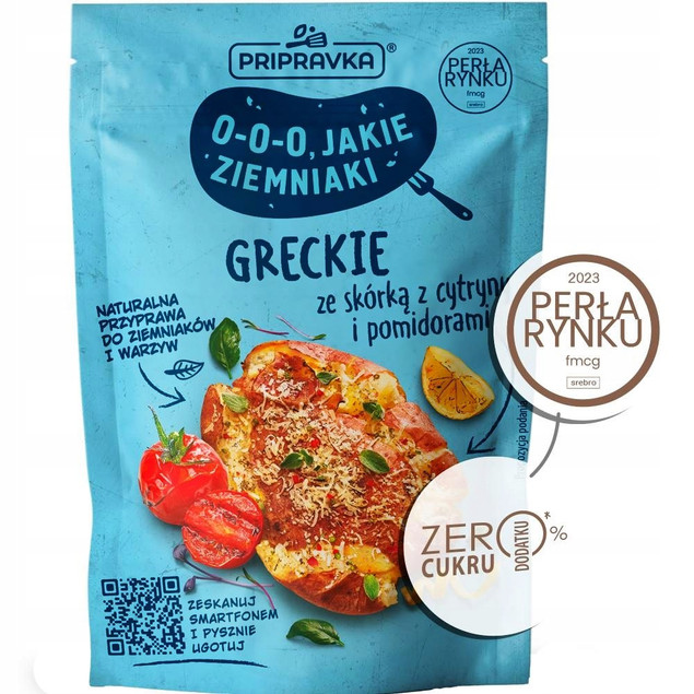 Przyprawa do Ziemniaków po GRECKU z Skórką z Cytryny i Pomidorami PRIPRAVKA 25g