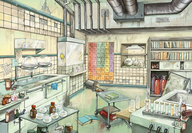 PUZZLE EXIT 368 LABORATORIUM CHEMIA SZPITAL 