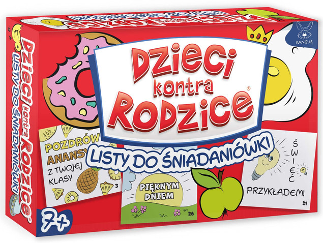 Gra planszowa Dzieci kontra Rodzice. Listy do Śniadaniówki Kangur
