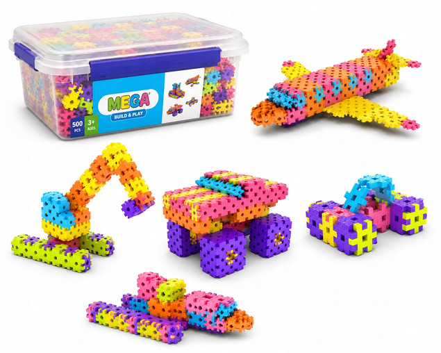 Klocki Meli Basic Edu 2000 – zestaw wafli