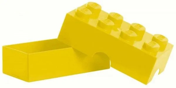 Śniadaniówka LEGO Klocek 8 Lunch Box Żółta 950 ml