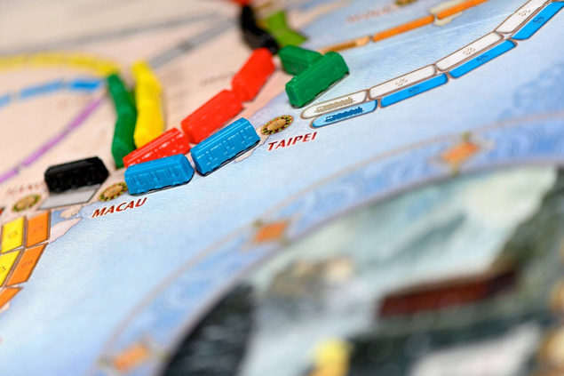 GRA PLANSZOWA WSIĄŚĆ DO POCIĄGU: KOLEKCJA MAP 1 - AZJA