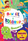 Dinozaury. Baw się i koloruj Praca zbiorowa